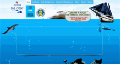 Desktop Screenshot of dolphindiveacademy.com